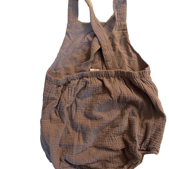 H&M Sleeveless Cotton Romper Suit- LIGHT PURPLE 4T- Boys or unisex - Picture 3 of 5